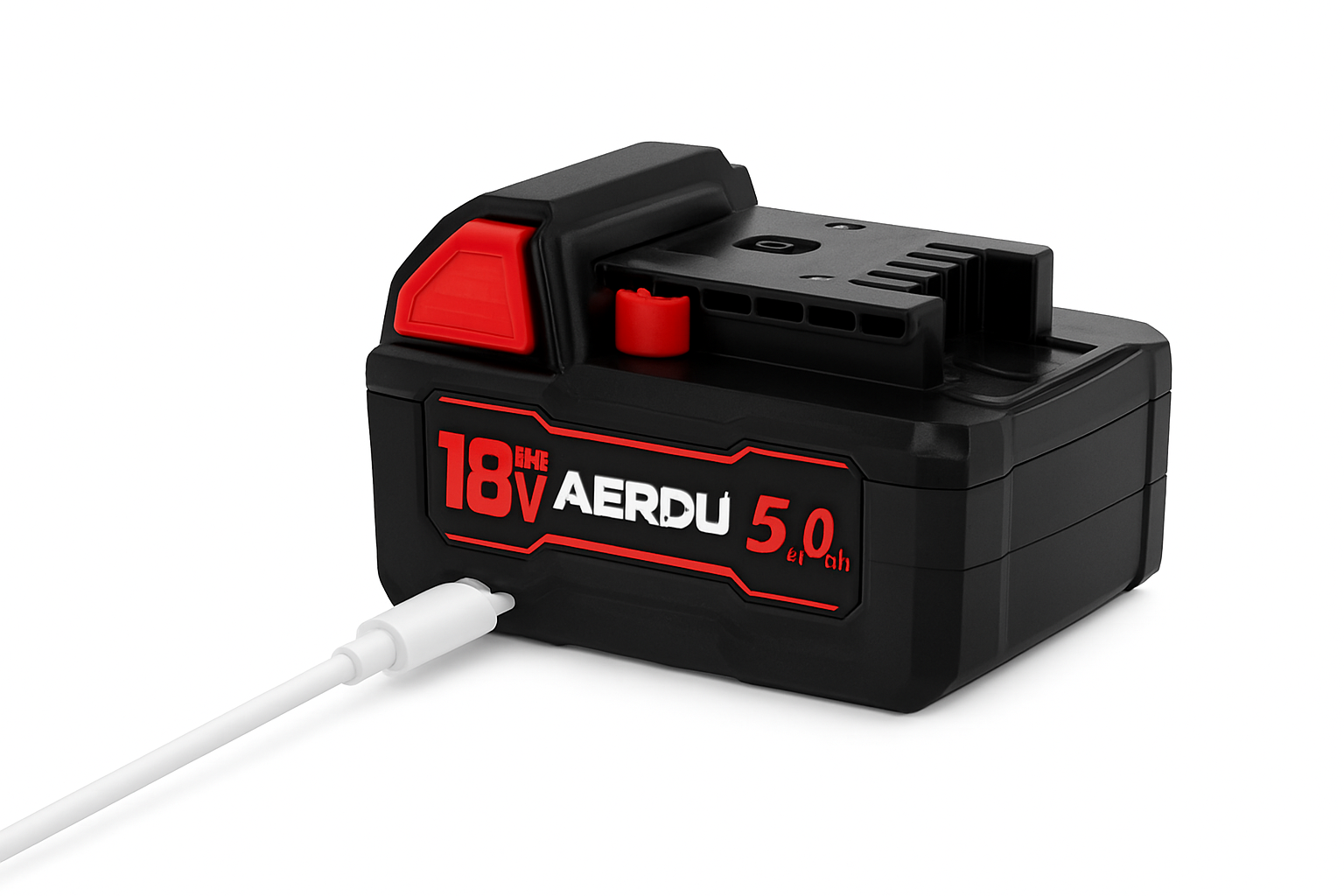 2-Pack Replacement 18V 5.0Ah Li-Ion Battery with USB-C Fast Charging