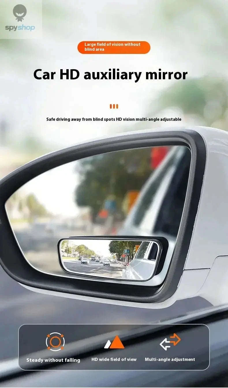 2Pcs 360° Adjustable Blind Spot Mirror Set-1 set