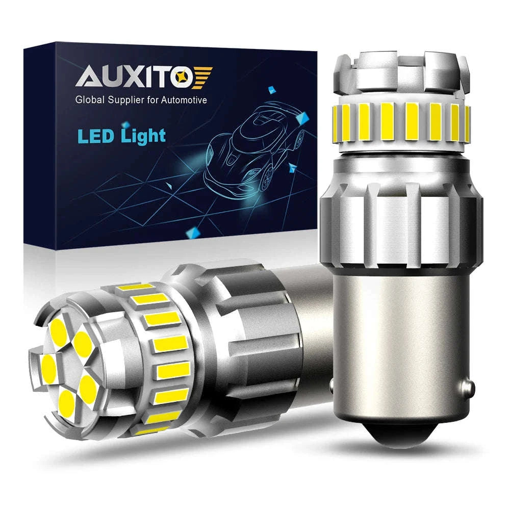 2pcs Canbus LED Bulb 1200LM 12V White 6500K-T15 / China Mainland / 6500K