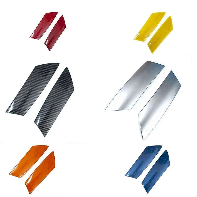 2pcs Car Door Handle Trim Covers for Peugeot 408 308 308S-Australia / Red