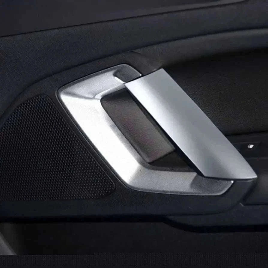 2pcs Car Door Handle Trim Covers for Peugeot 408 308 308S-Australia / Red