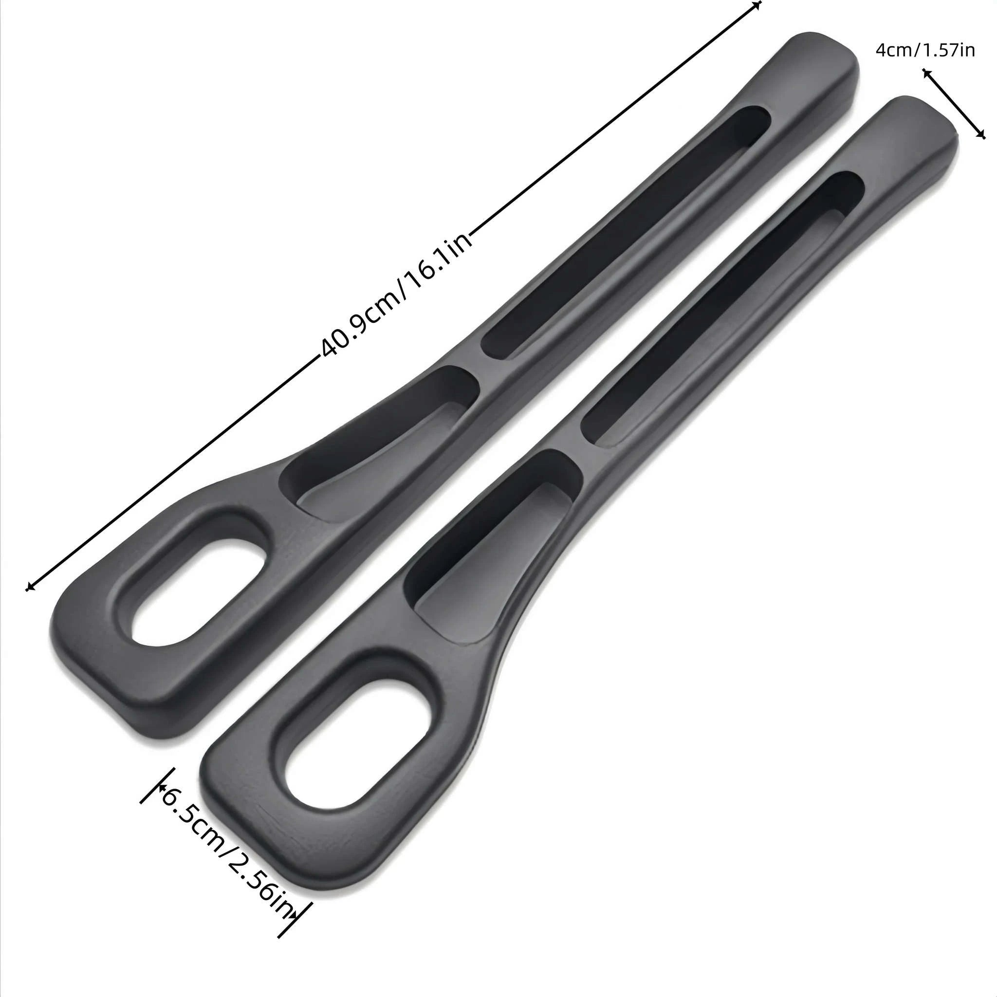 2PCS Car Seat Gap Filler with Storage Grooves-Brown / United States