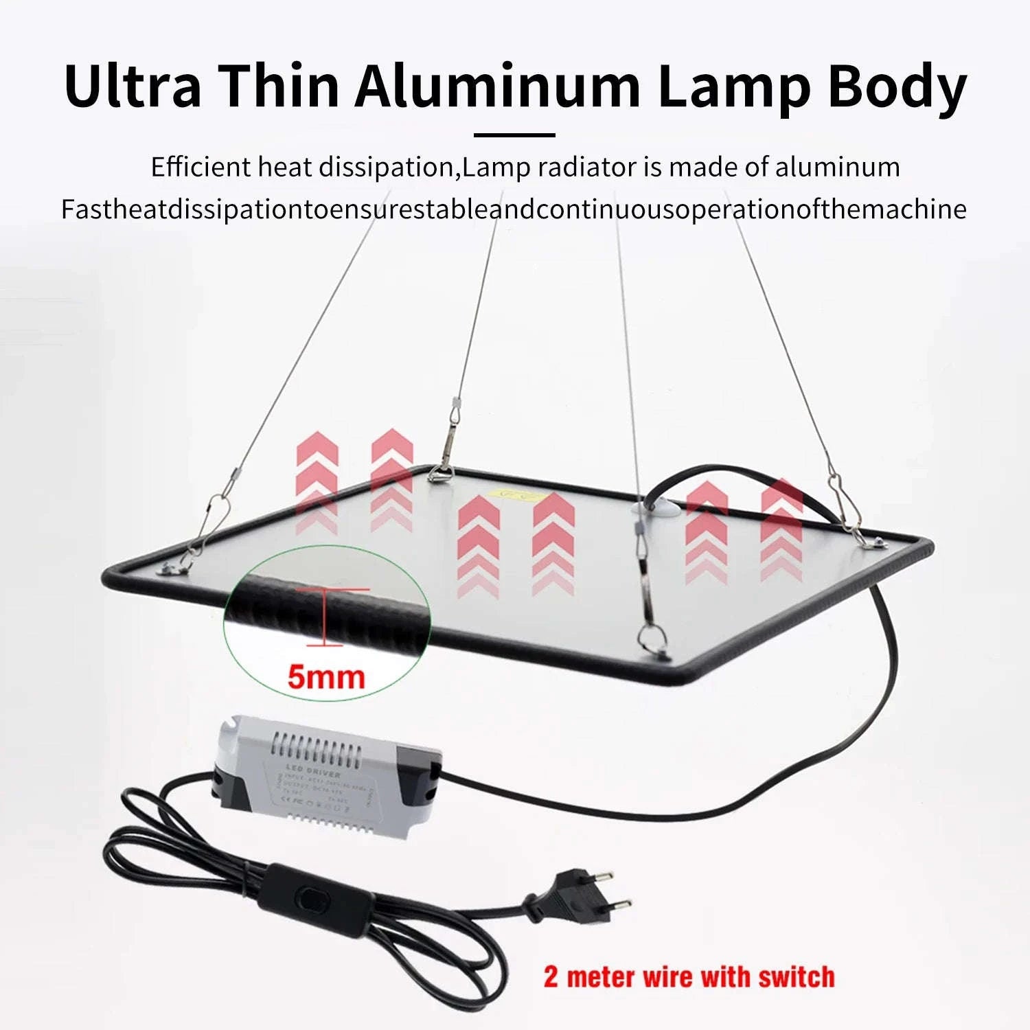 2PCS Full Spectrum LED Grow Lights 1200W Quantum Boards 1x1ft-2pcs / EU / 1200W|france