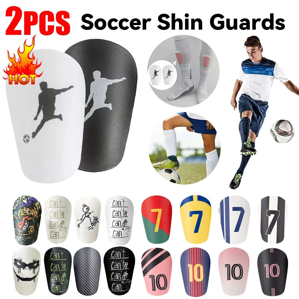 2pcs Lightweight Shin Pads for Confident Soccer Protection-D / 10X6 CM / spain
