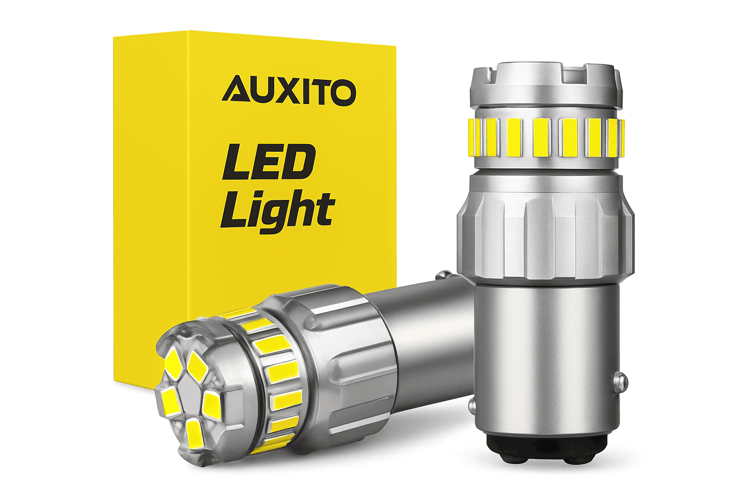 2pcs P21W LED Canbus Bulbs 6500K White-T15 W16W 921 912 / China Mainland / 6500K White