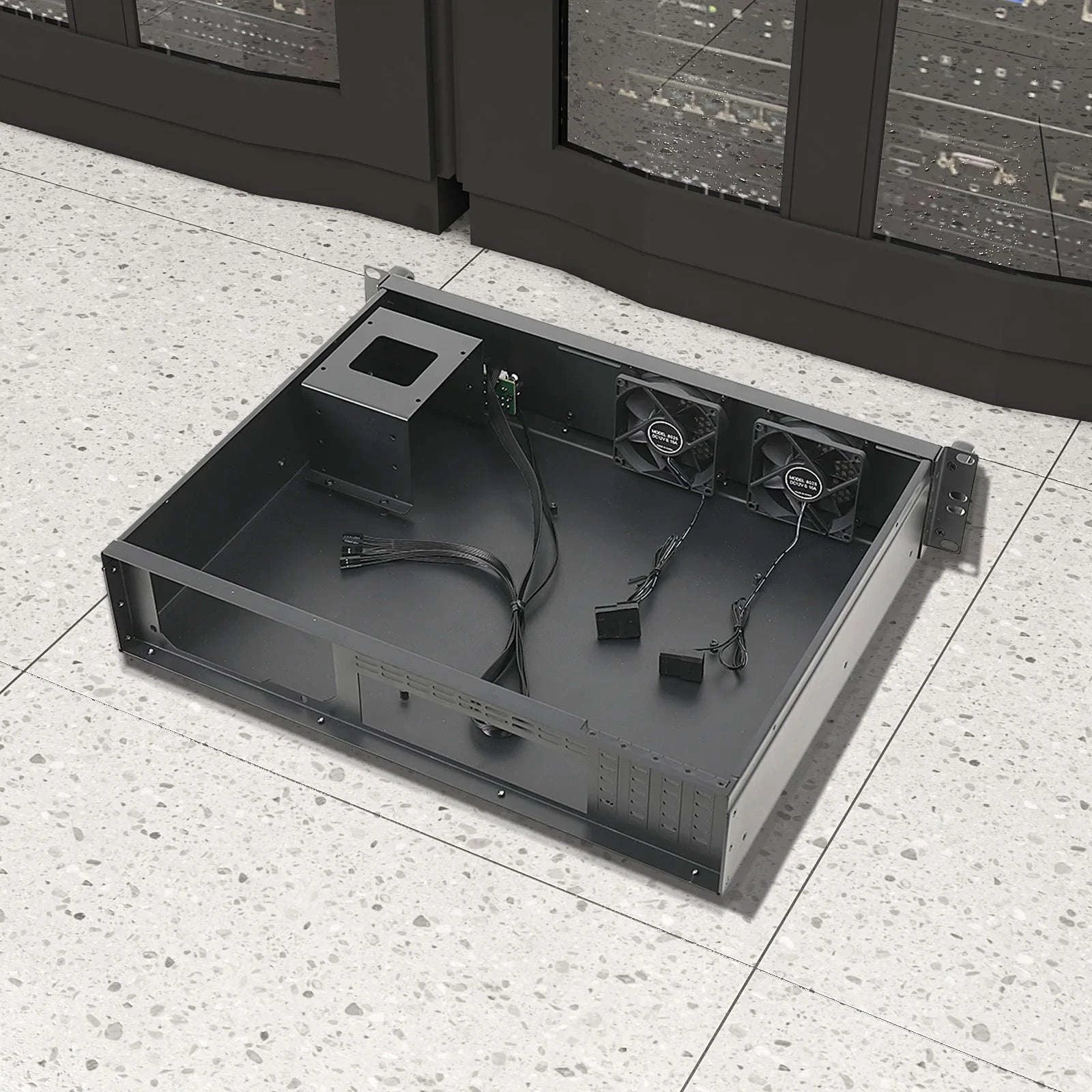 2U Ultra Short Rack Server Case 35cm Depth Micro ATX Mini ITX-United States
