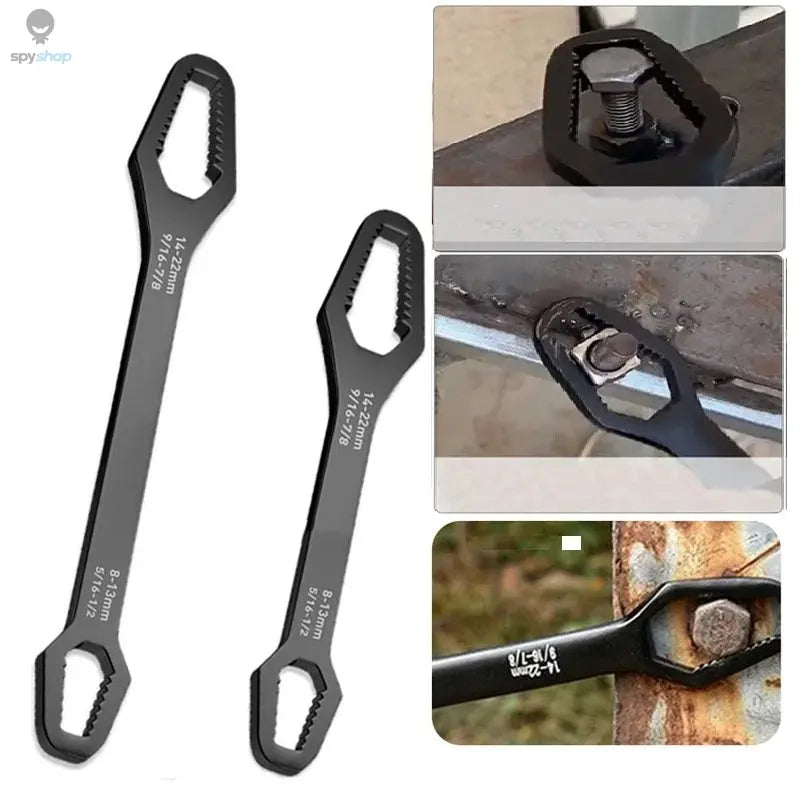 3-17mm8-22mm Universal Torx Wrench Adjustable Multifunction Wrench Board Double-head Multipurpose Torx Spanner Repair Hand Tools