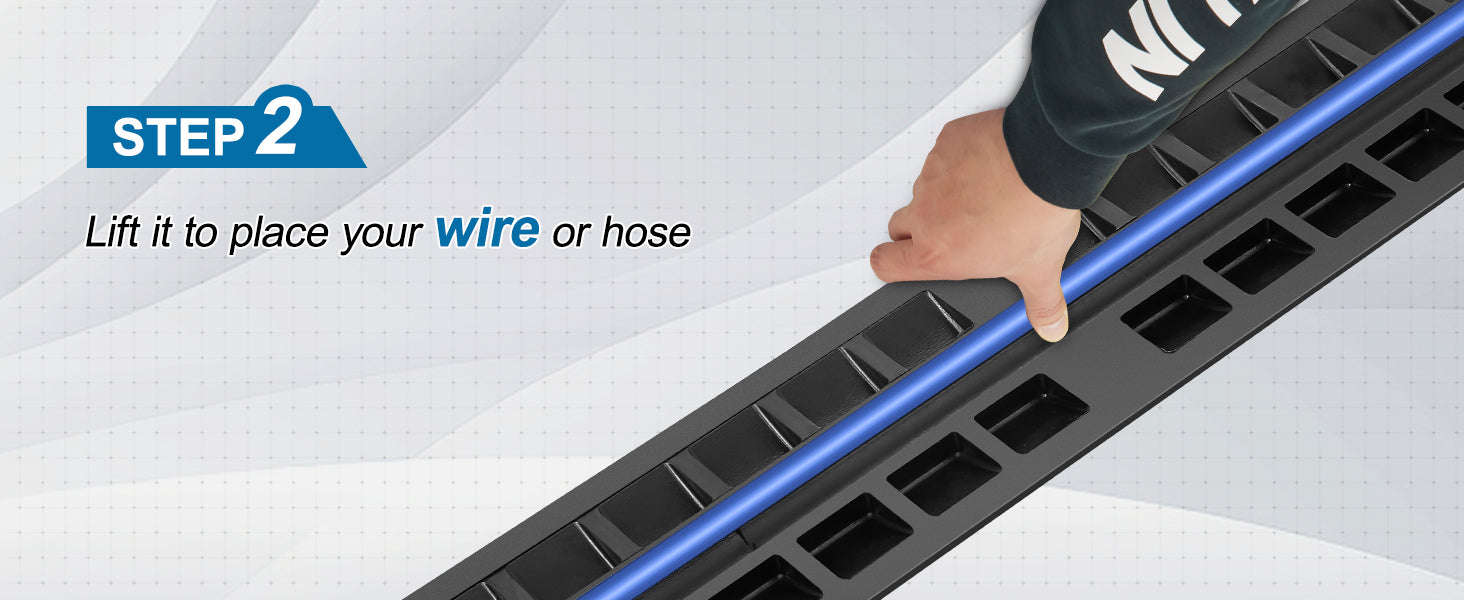 3.28ft Cable Protector Ramp 4 Pack 1 Channel Heavy Duty Rubber Speed Bump-france