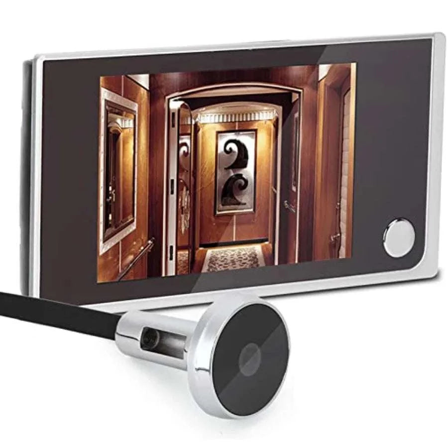 3.5" Digital Door Viewer with LCD Screen Wide Angle Peephole-United States / as pic