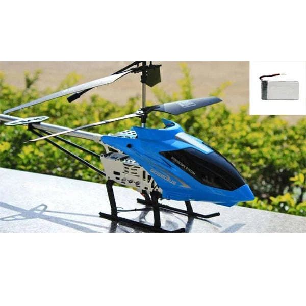 3.5CH 80cm Extra‑Durable RC Helicopter Drone-Silver