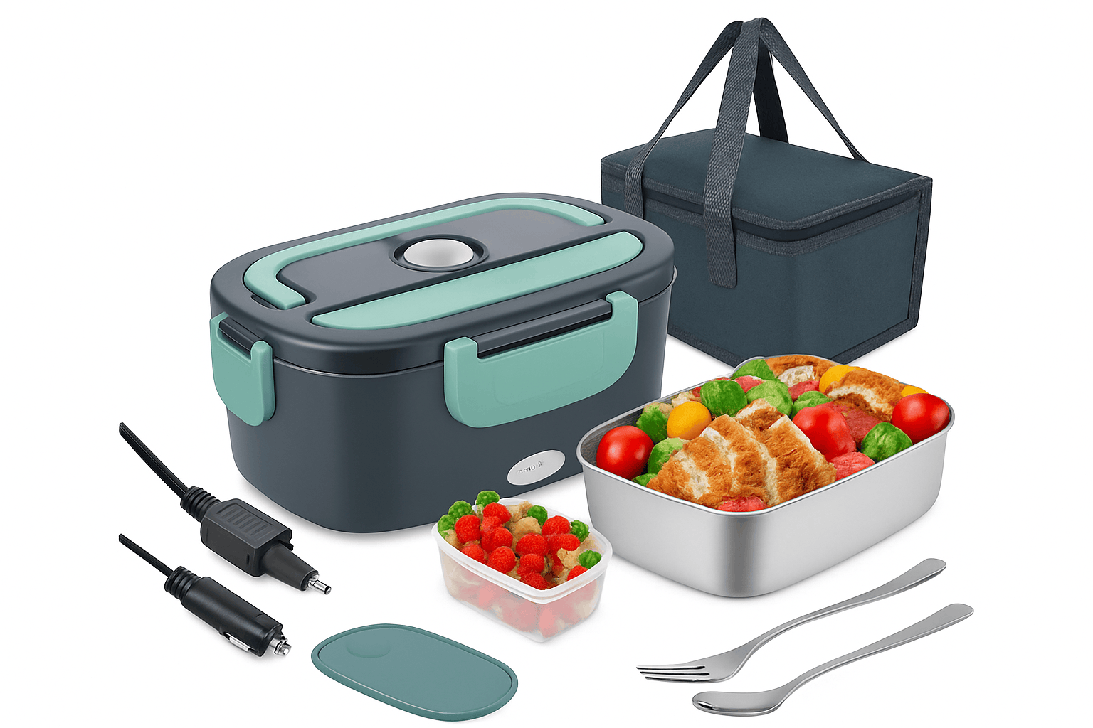 3.5L Electric Heated Lunch Box for Car and Office-220V Korean plug / CHINA