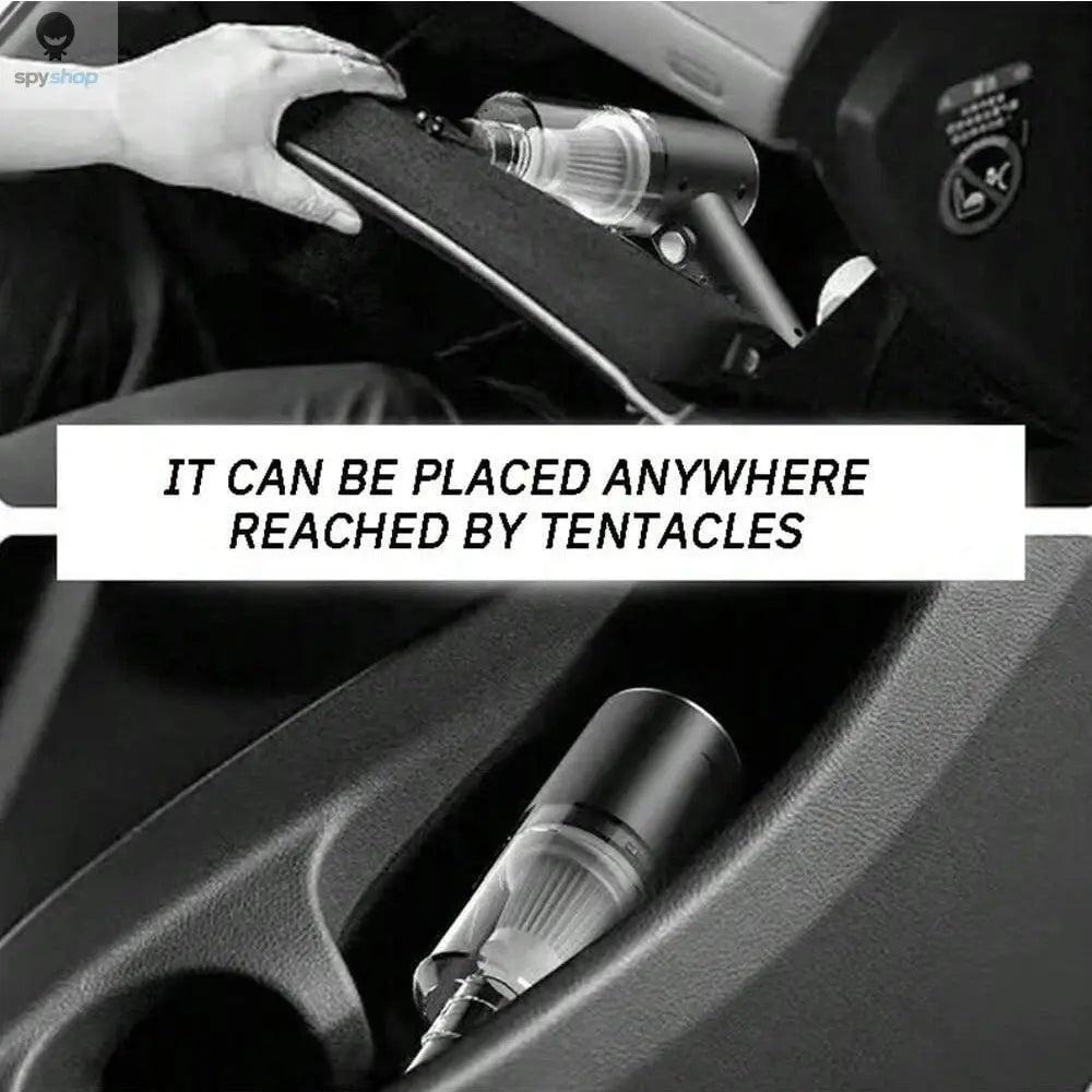 3 In 1 Integrated Suction And Blowing Vacuum Combination Vacuum Cleaner USB Charging Small Car Household Vacuum Cleaner Spy-shop.com