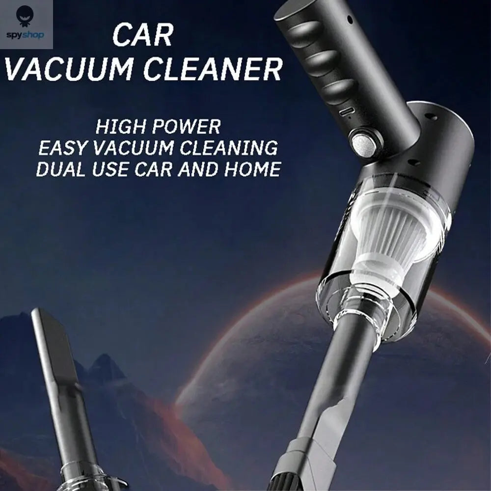3 In 1 Integrated Suction And Blowing Vacuum Combination Vacuum Cleaner USB Charging Small Car Household Vacuum Cleaner Spy-shop.com