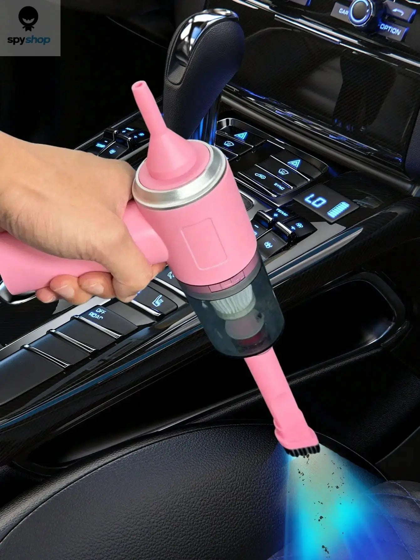 3 In 1 Integrated Suction And Blowing Vacuum Combination Vacuum Cleaner USB Charging Small Car Household Vacuum Cleaner Spy-shop.com