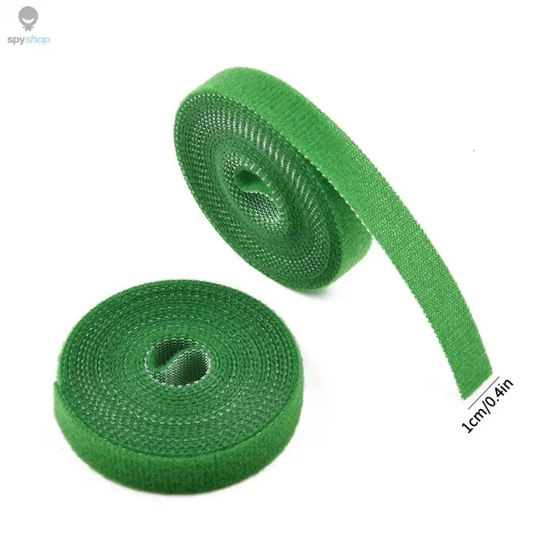 3 Rolls Green Garden Twine Plant Ties Nylon Plant Bandage Garden Hook Loop Bamboo Cane Wrap Support Garden Accessories