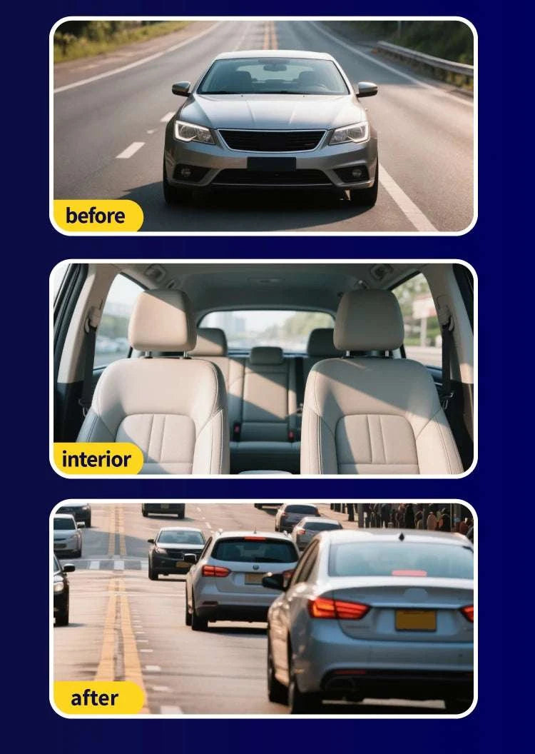 3 Camera Dash Cam 1080P Front Interior Rear with 4" Display-front inside rear / United States