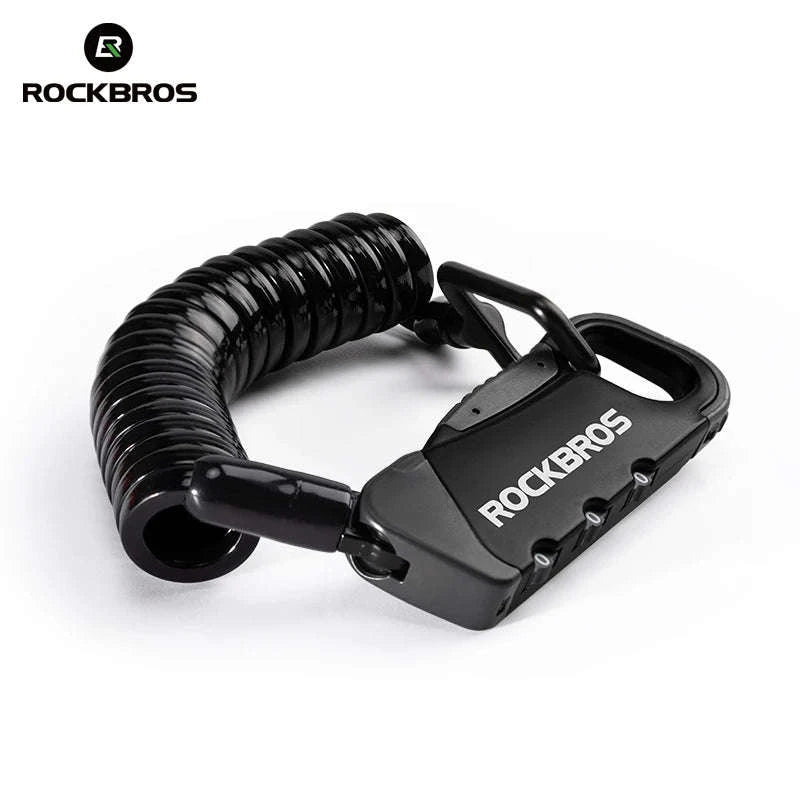 3-Digit Bicycle Cable Lock, 120cm Anti-Theft Lock-RBK6N-OR