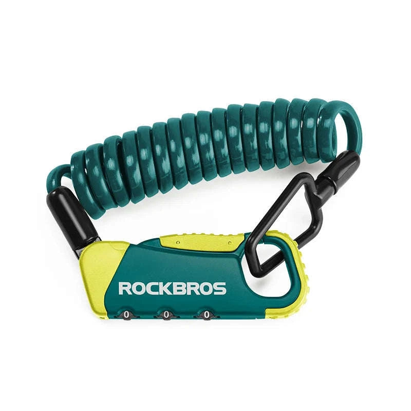 3-Digit Bicycle Cable Lock, 120cm Anti-Theft Lock-RBK6N-OR