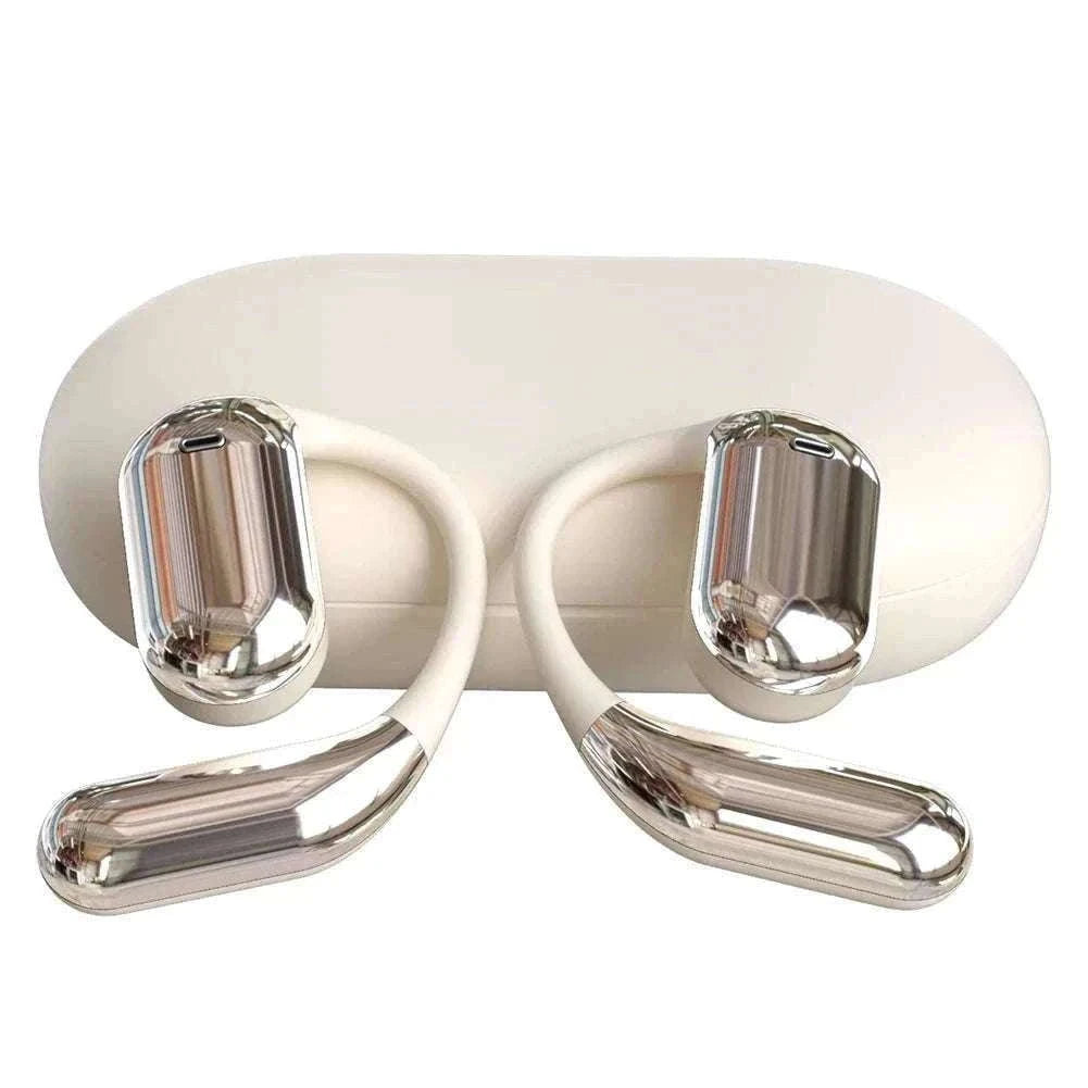3-in-1 AI Translator Earbuds with Real-Time Voice Translation-Beige BT5.3 hot sale