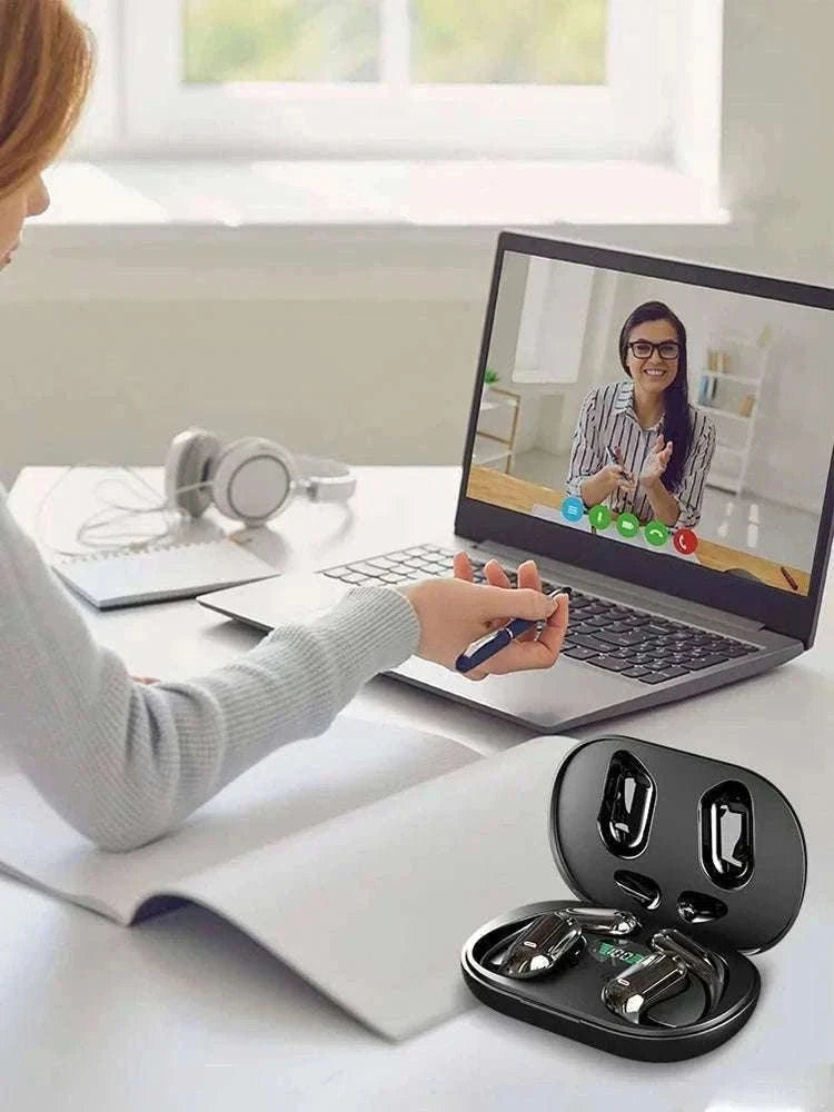 3-in-1 AI Translator Earbuds with Real-Time Voice Translation-Beige BT5.3 hot sale