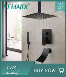 3‑in‑1 Automatic Bathroom Faucet With Soap Dispenser & Hand Dryer-black 2 in 1