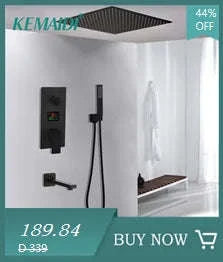 3‑in‑1 Automatic Bathroom Faucet With Soap Dispenser & Hand Dryer-black 2 in 1