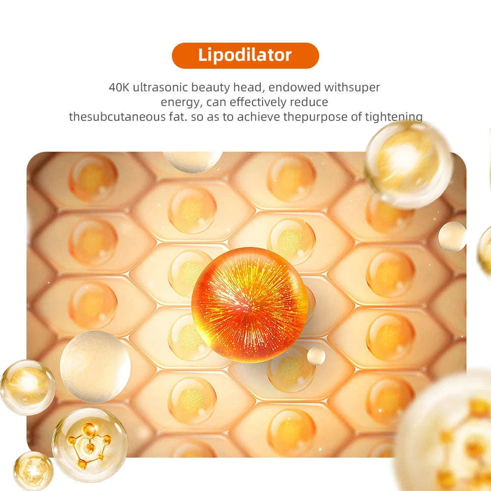 3-in-1 Beauty Body Slimming Massager Cavitation Machine-3 in 1 / spain