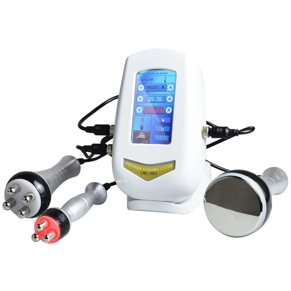 3-in-1 Beauty Body Slimming Massager Cavitation Machine-3 in 1 / spain