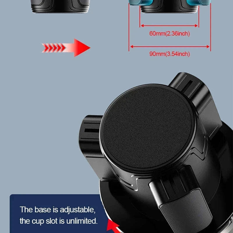 3 in 1 Car Cup Holder Extender with Tray-1Pack