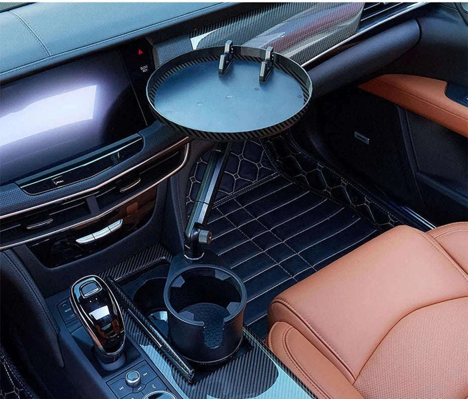 3 in 1 Car Cup Holder Extender with Tray-1Pack
