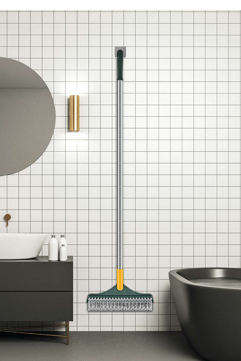 3-in-1 Cleaning Brush with Rotating Head and Long Handle-White-102CM / 3 in 1