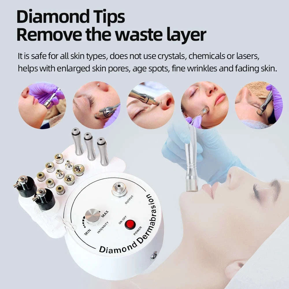 3-in-1 Facial Peeling Deep Cleansing Device-3 in 1 White / US / United States