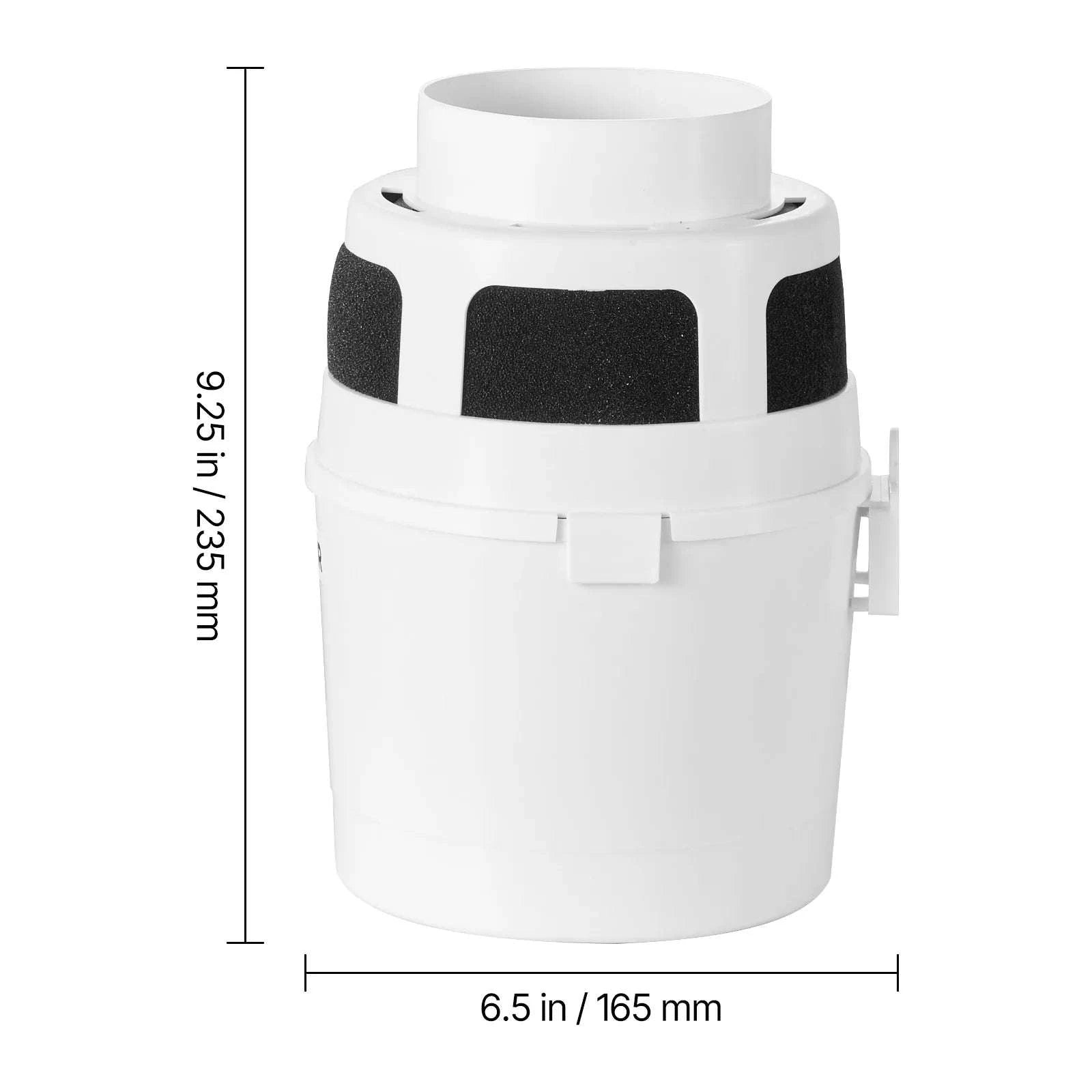 3-in-1 Indoor Dryer Vent Kit with Filter Pads & Safety Hood-Type 2 / United States