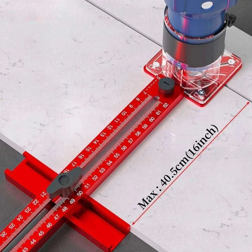 3-in-1 Router Milling Groove Bracket for Precision Cuts-Inch / 1Pcs