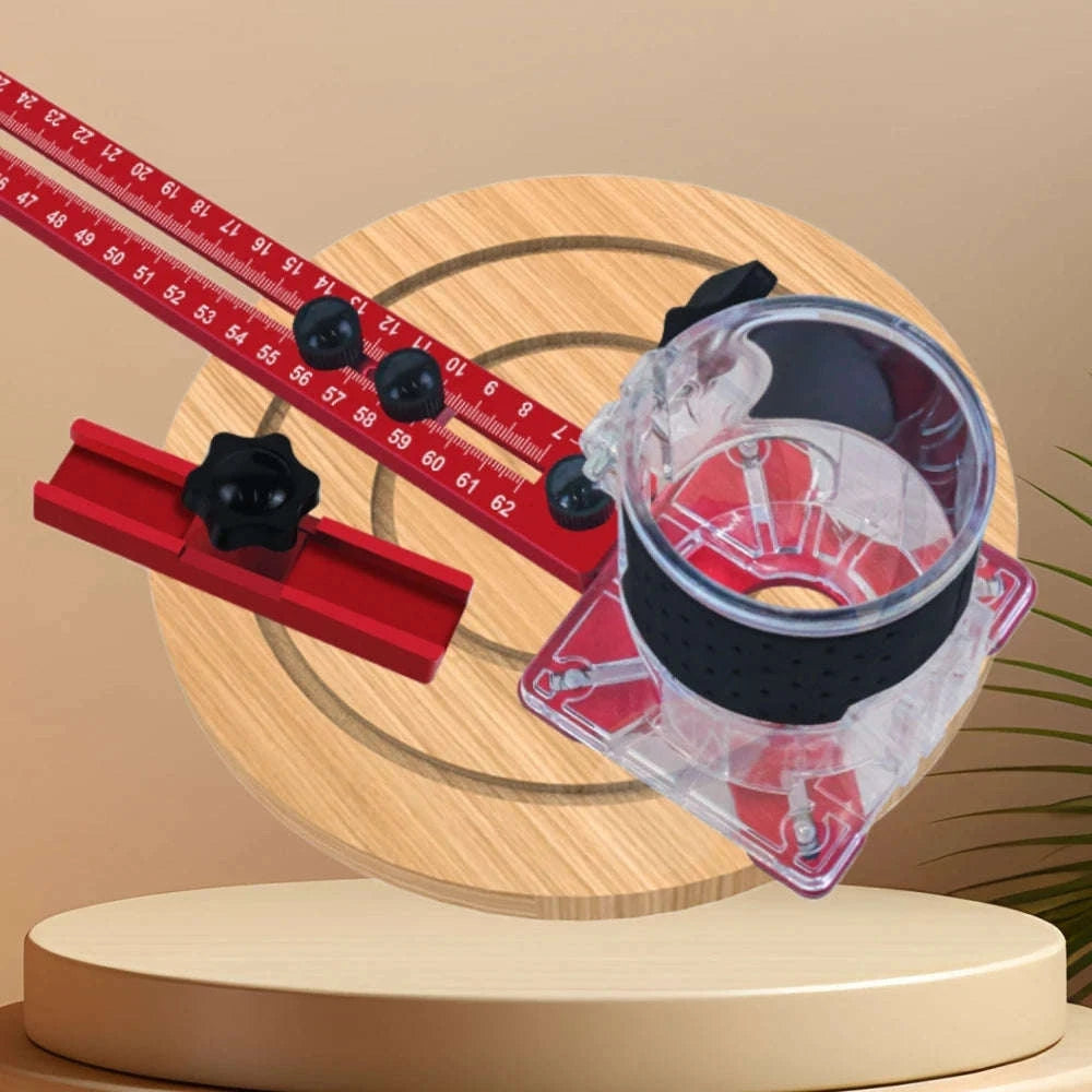 3-in-1 Router Milling Groove Bracket for Precision Woodworking-Inch / 1Pcs