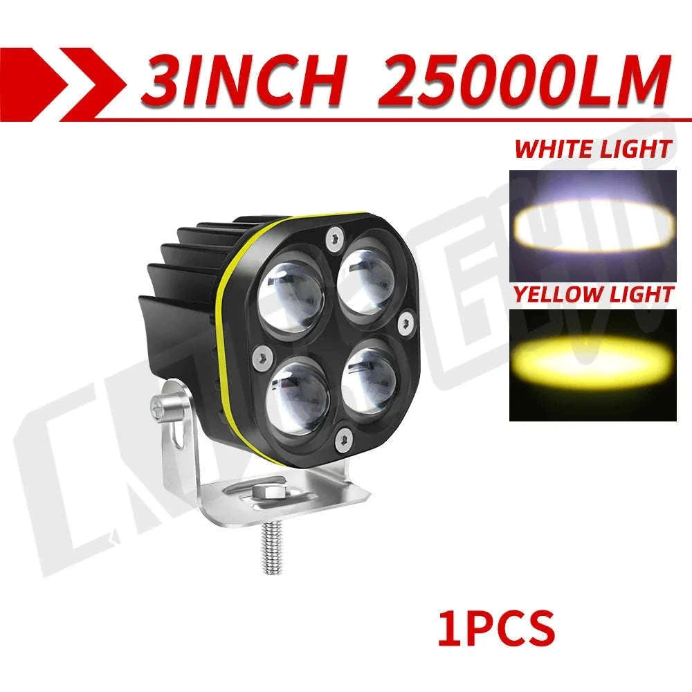 3 Inch LED Work Light 120W 12V/24V Combo Beam IP68-2PC 954H-Y
