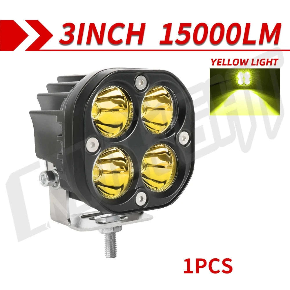 3 Inch LED Work Light 120W 12V/24V Combo Beam IP68-2PC 954H-Y