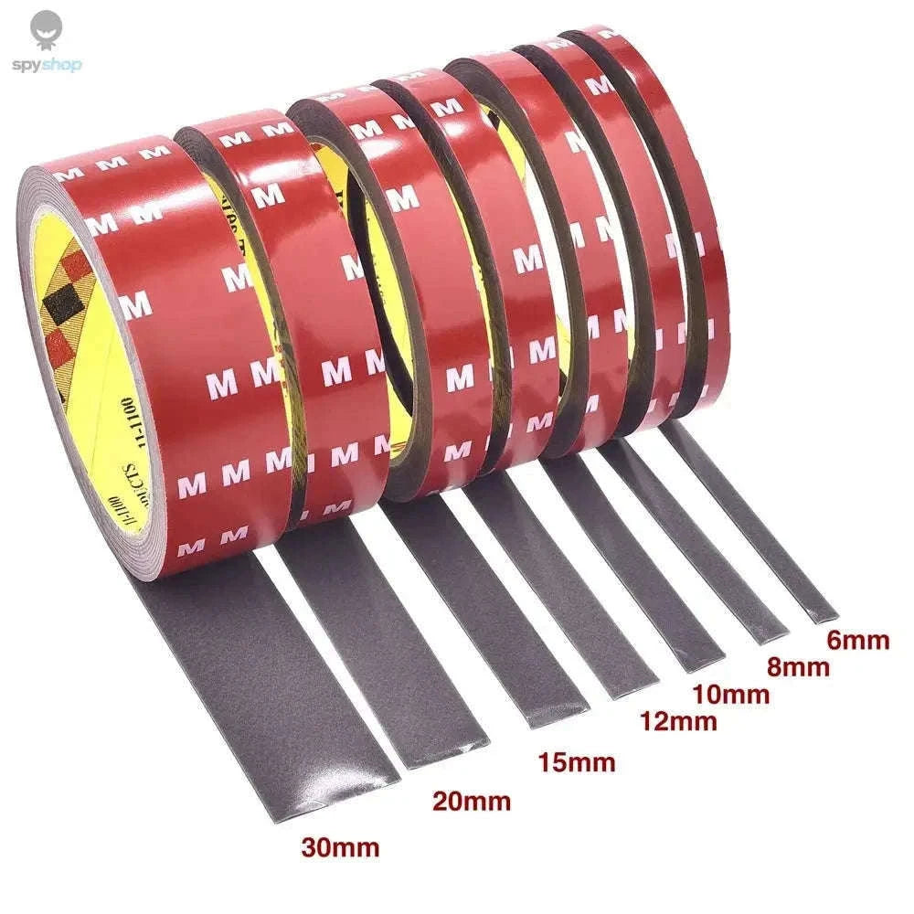 3-Meter Double-Sided Foam Tape for Automotive and Home Use-8mm
