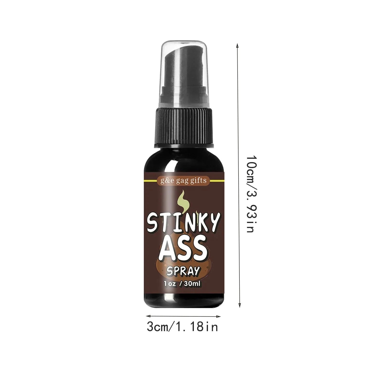 3-Pack Extra Strong Fart Spray Prank Set-3x30ml / One Size
