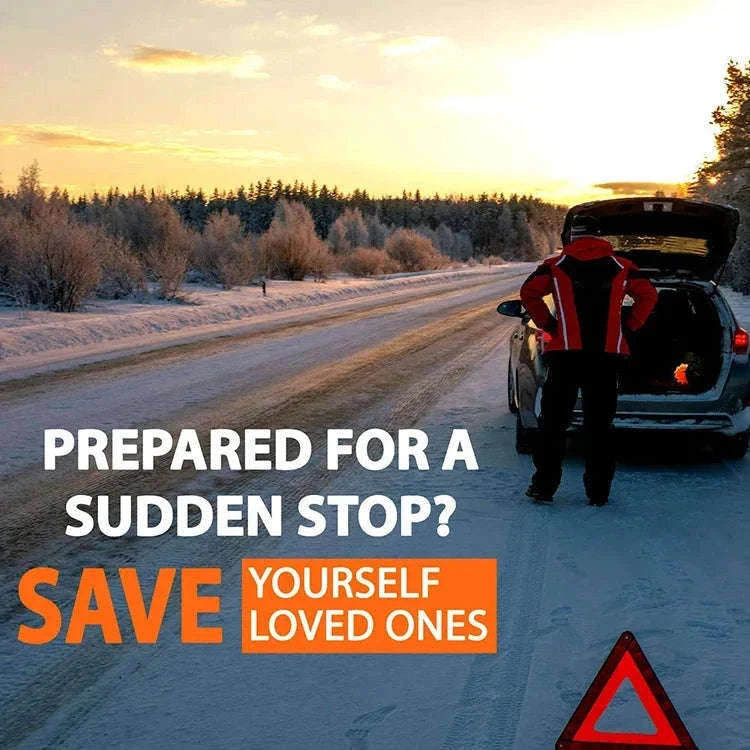 3 Pack LED Road Flares Rechargeable Emergency Warning Lights-3 Pack Rechargeable