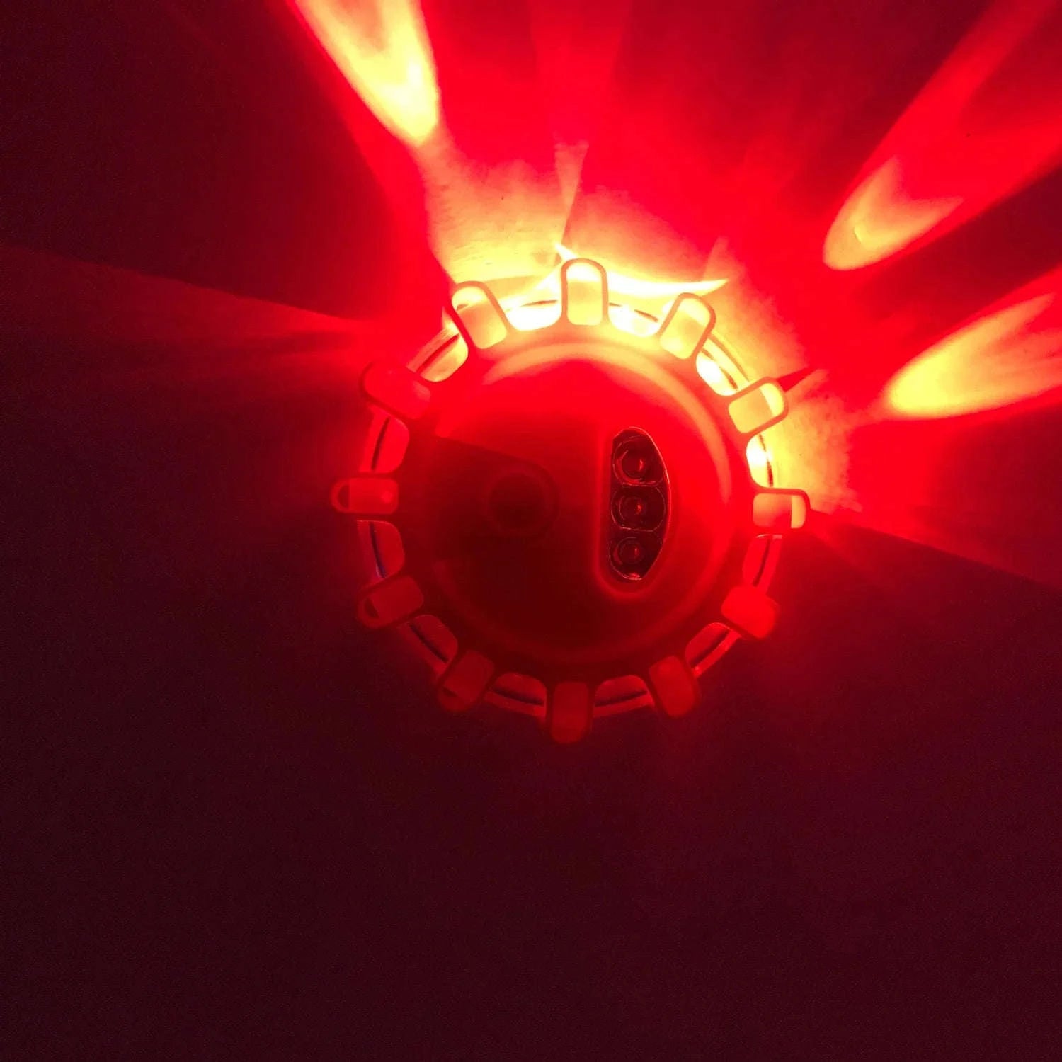 3-Piece LED Road Flare Emergency Lights with Magnetic Base-China Mainland