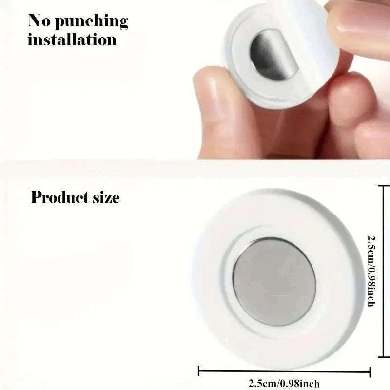 3-Piece Magnetic Remote Holder No-Drill Wall Organizer-3pcs