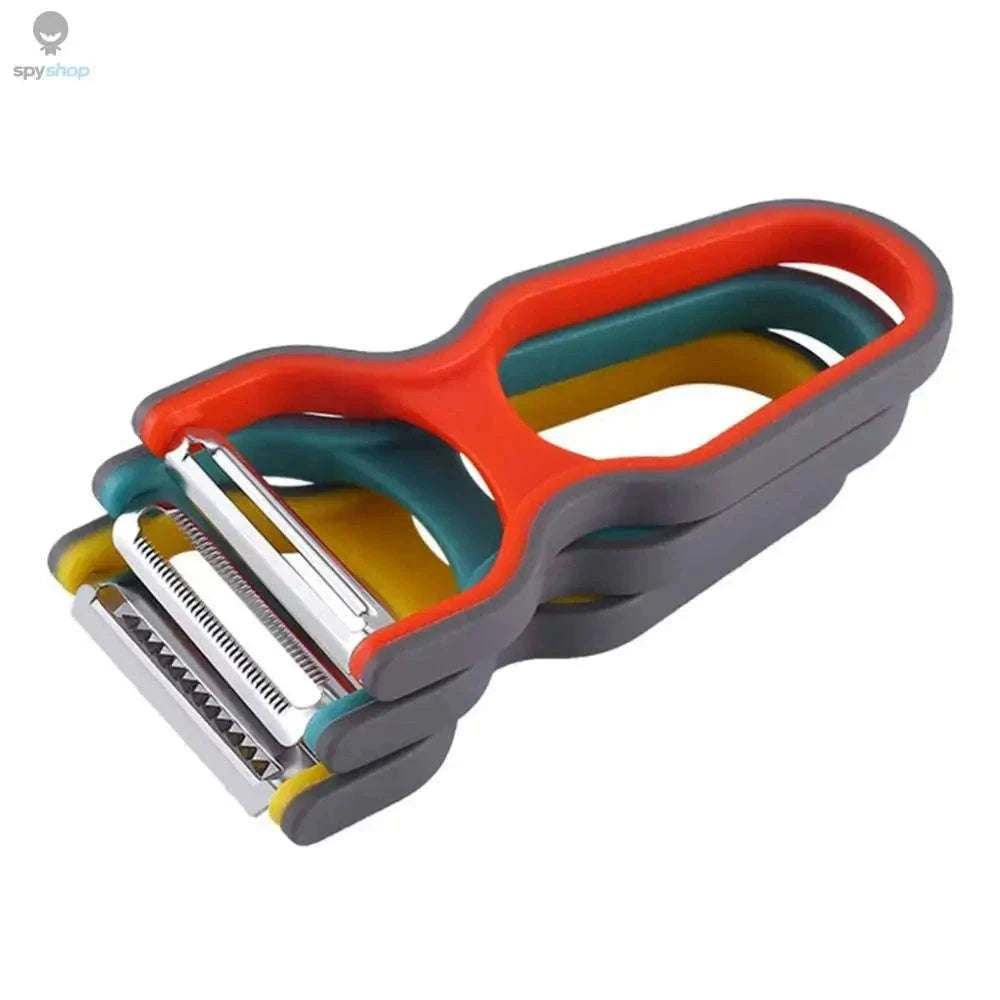 3-Piece Stainless Steel Vegetable Peeler Set for Fast Prep-3 pcs Color Random
