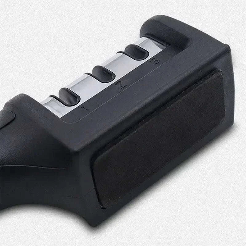 3‑Segment Knife Sharpener-Red / 22cm