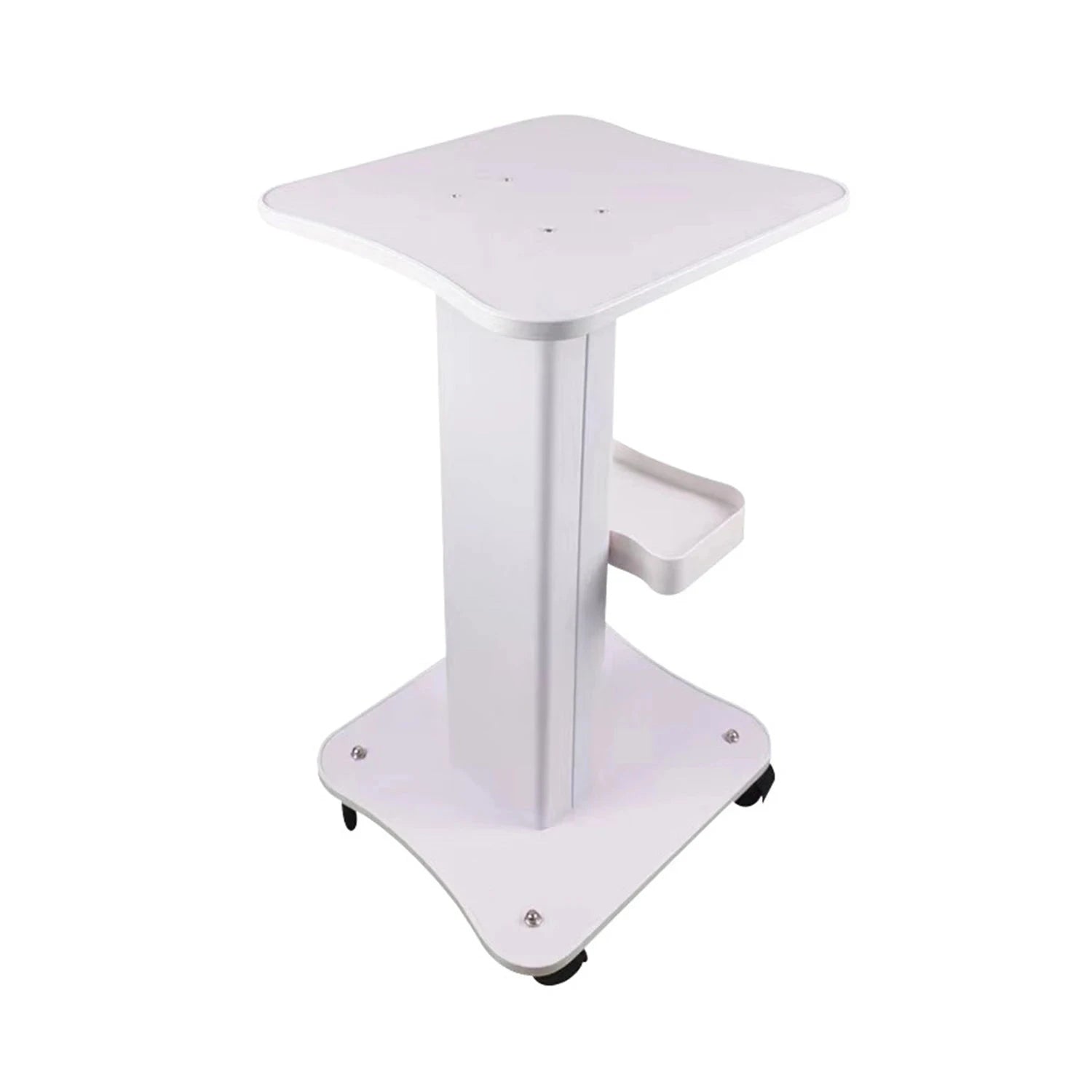 3-Tier Salon Rolling Trolley Cart with Silent Wheels, 40kg Capacity-WHITE / france