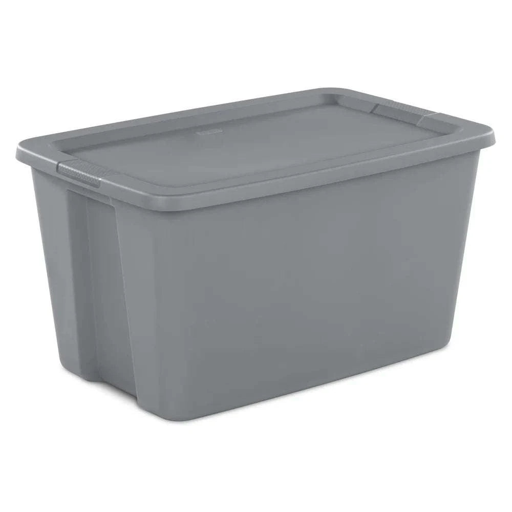 30 Gallon Stackable Storage Bin with Lid and Integrated Handles-United States