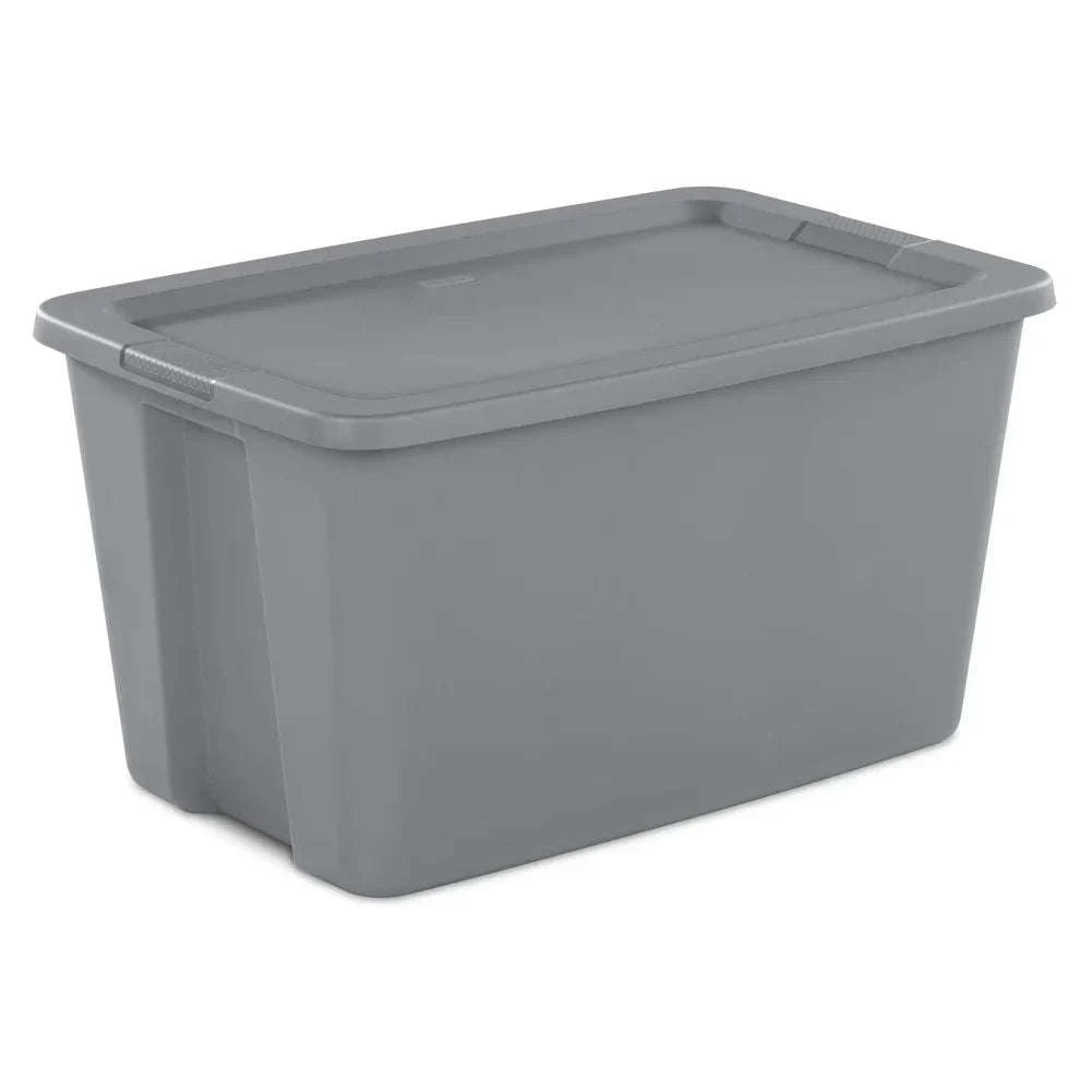 30 Gallon Stackable Storage Bin with Lid and Integrated Handles-United States