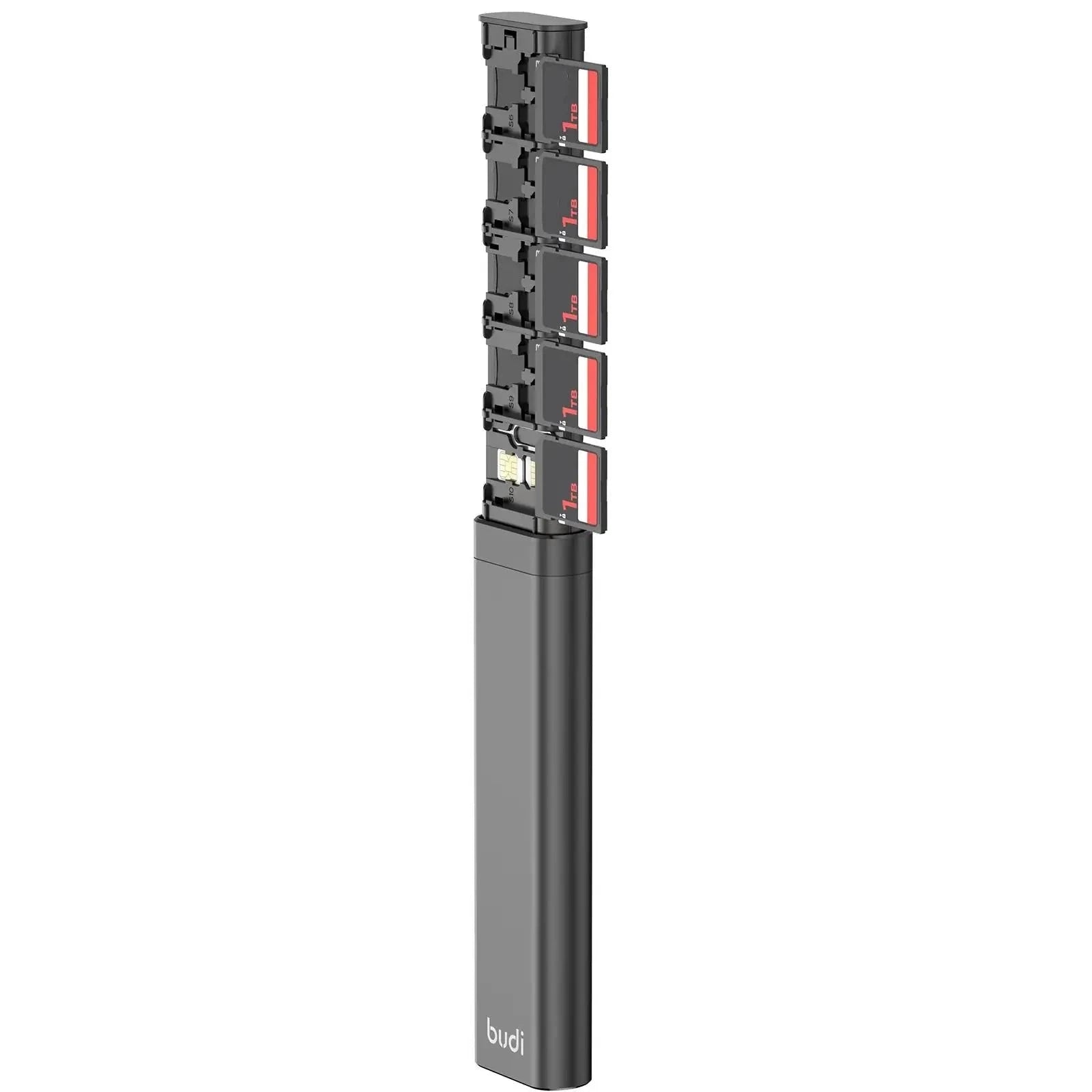 30-Slot Memory Card Box for SD, microSD and SIM Cards-Default Title