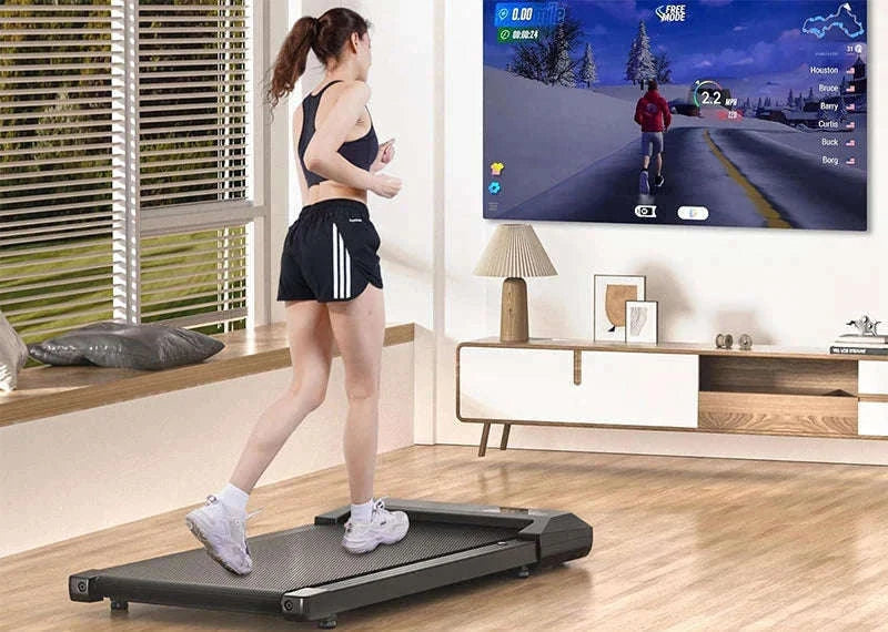 300 lbs 2.5 HP 2-in-1 Portable Treadmill for Home-black / GERMANY