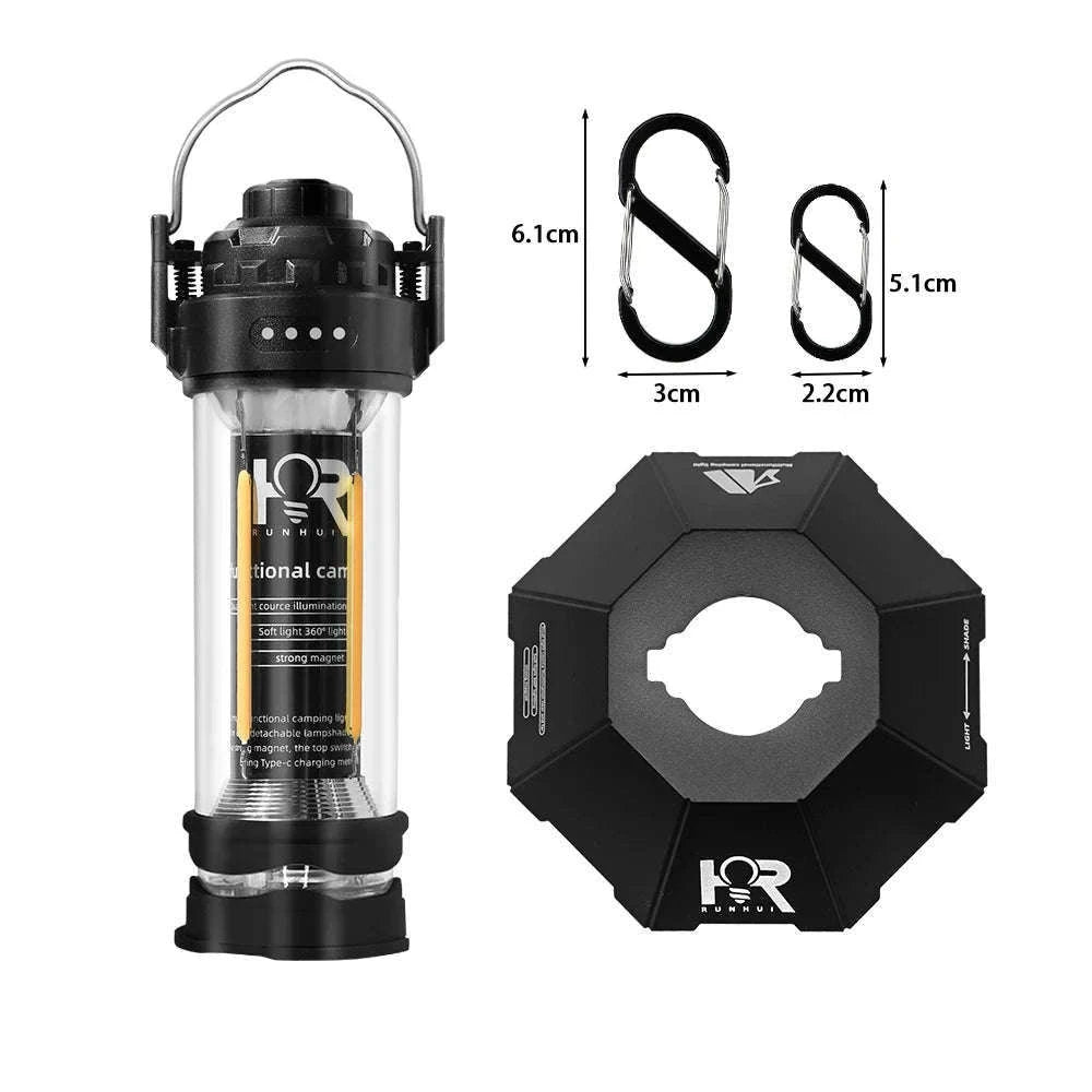 3000mAh Portable Waterproof Camping Lantern-storage bag